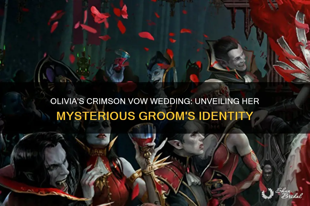 who is olivia marrying in crimson vow
