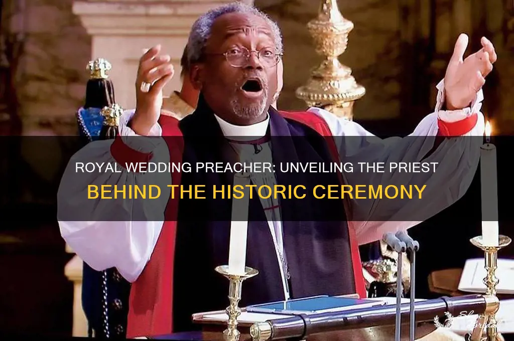 who is priest speaking at royal wedding