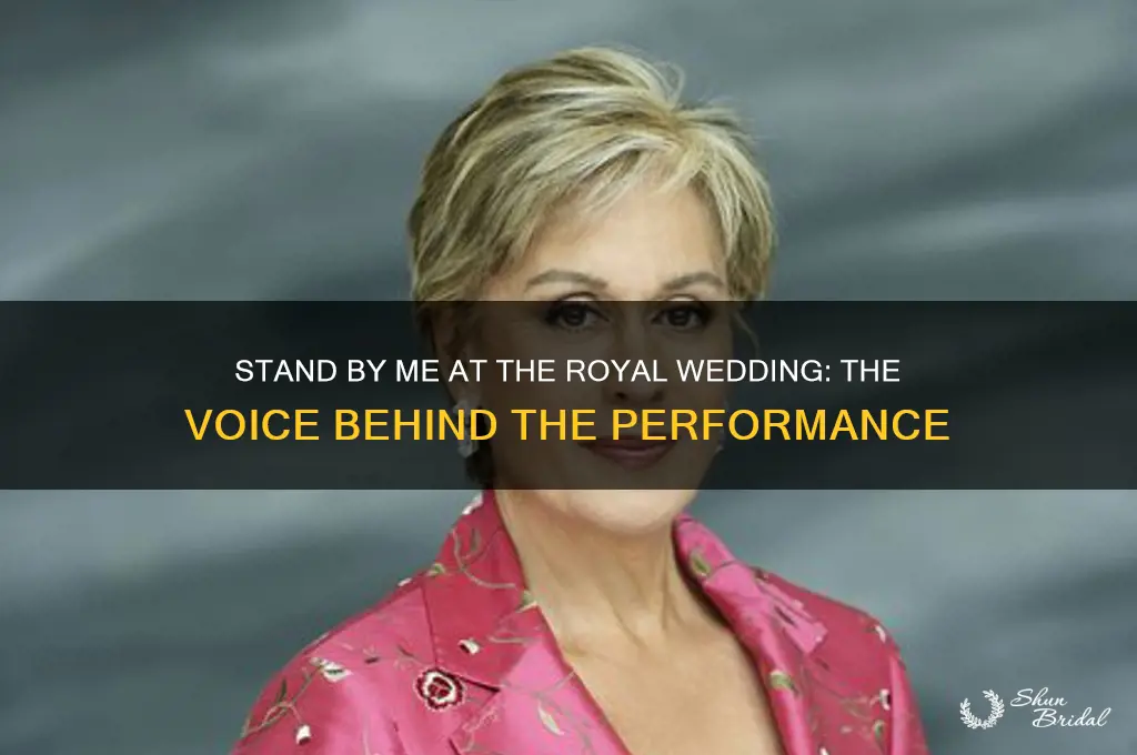 who is singing stand by me at royal wedding