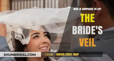 Unveiling Tradition: Who Lifts the Bride's Veil and When?