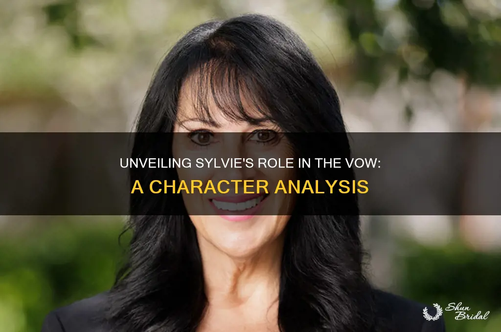 who is sylvie in the vow