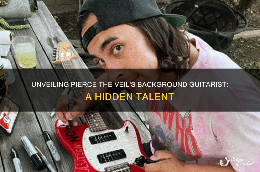 who is the background guitarist for pierce the veil