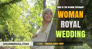 Pregnant Blonde Royal Wedding Guest: Unveiling the Mystery Woman
