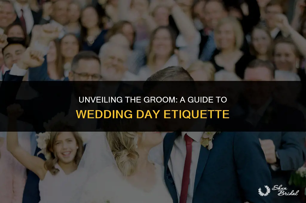 who is the groom in a wedding