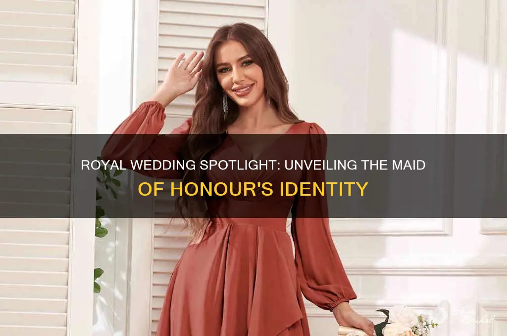 who is the maid of honour at the royal wedding