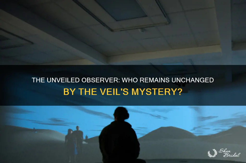 who is the one person seemingly unaffected by the veil