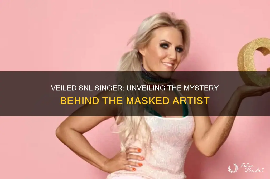who is the singer who wears a veil on snl