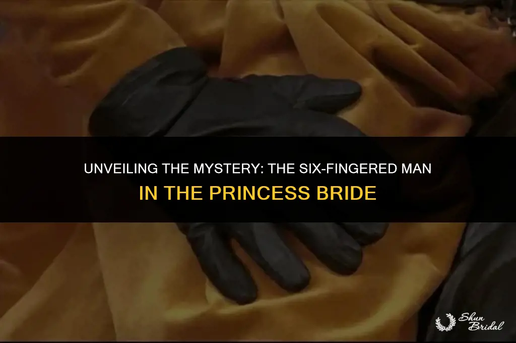 who is the six fingered man in the princess bride