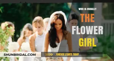 Who Typically Walks as the Flower Girl in Weddings?