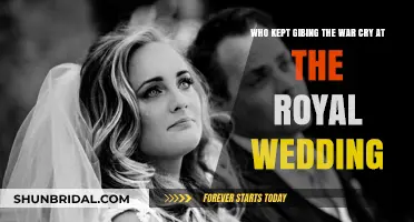 Unveiling the Mystery: Who Chanted the War Cry at the Royal Wedding?