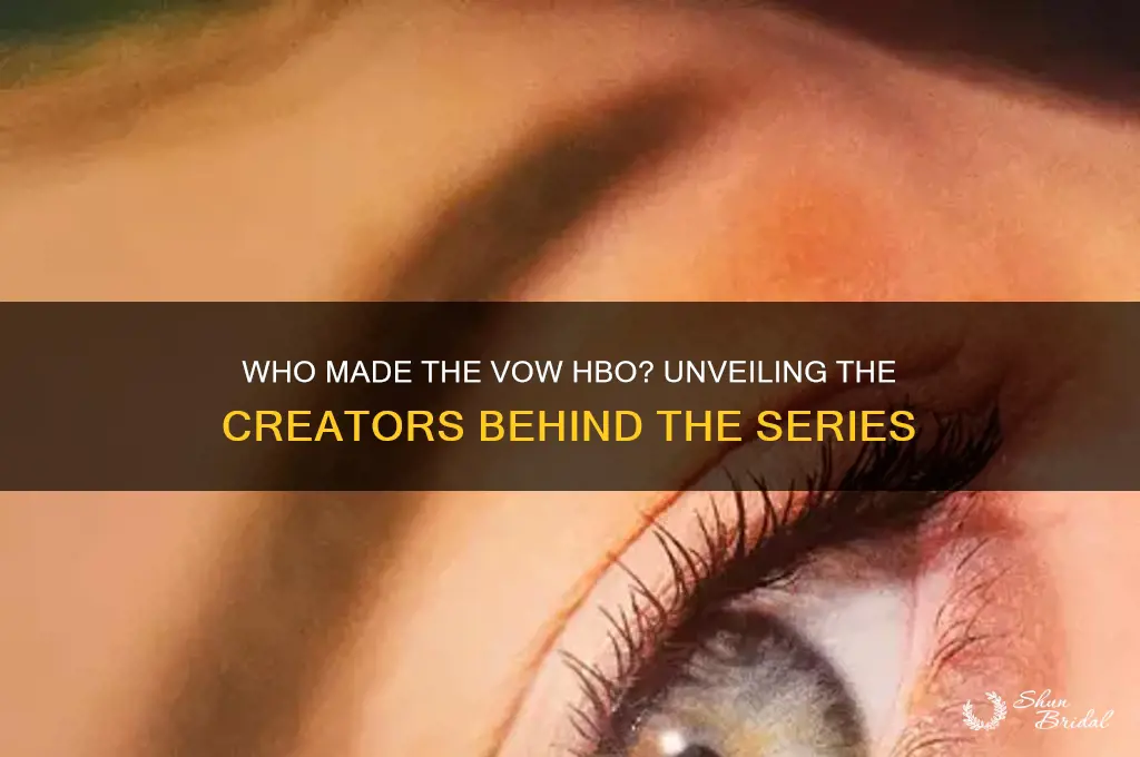 who made the vow hbo