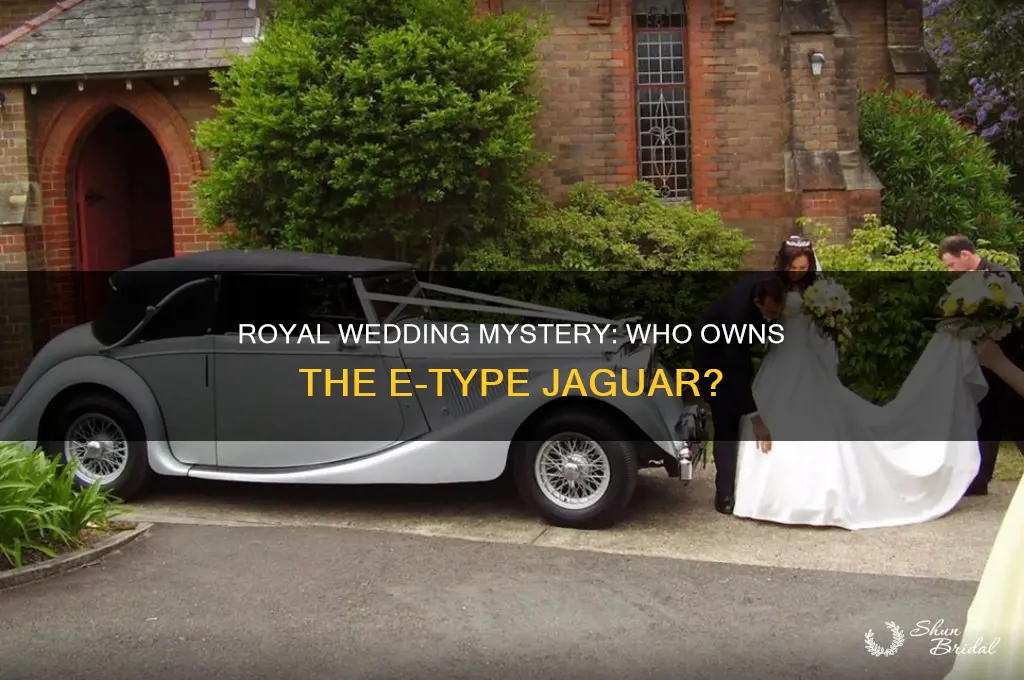 who owns the e type jaguar in royal wedding