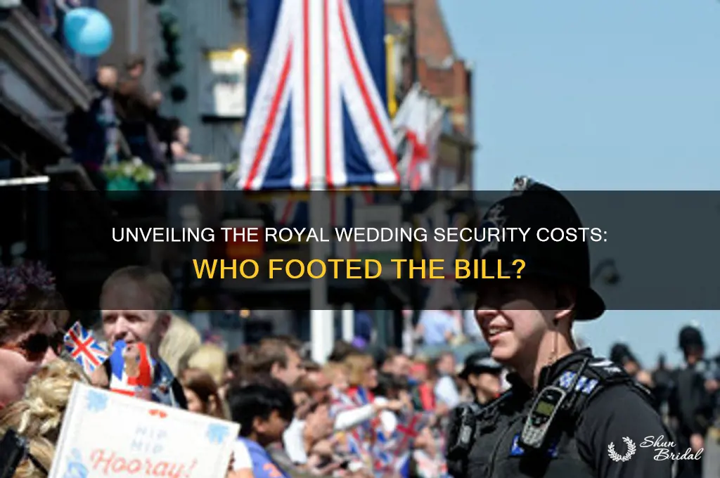 who paid for security at royal wedding