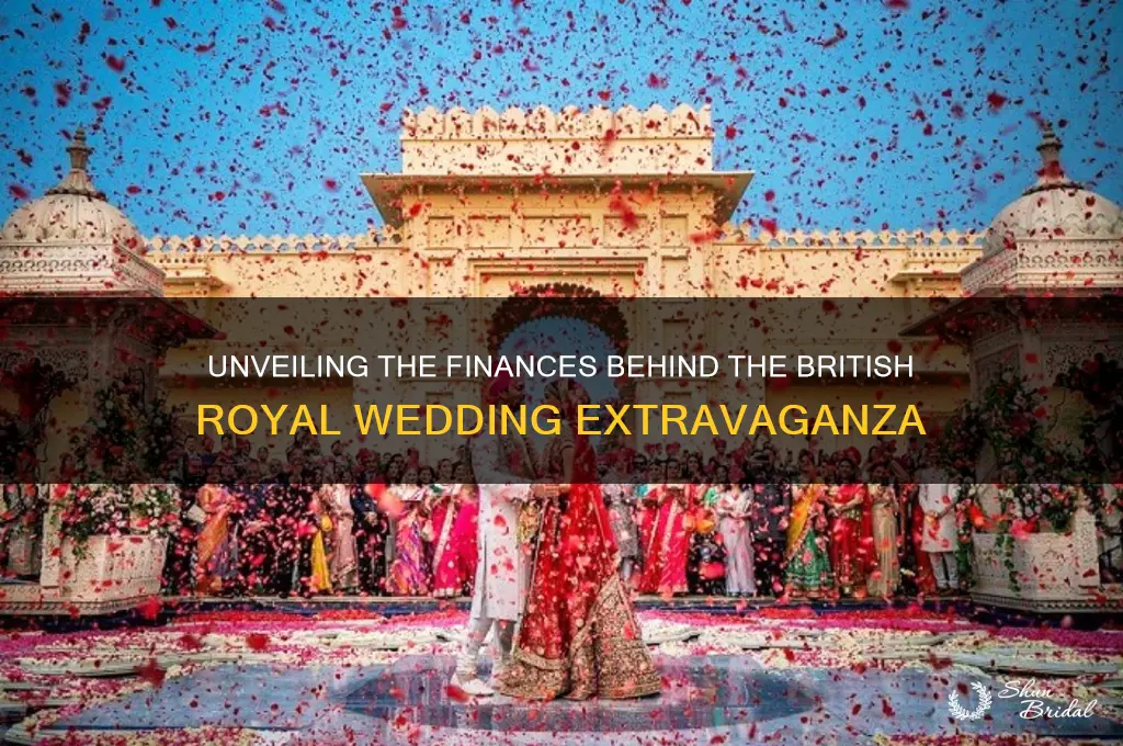 who paid for the british royal wedding