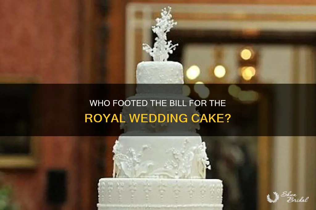 who paid for the royal wedding cake