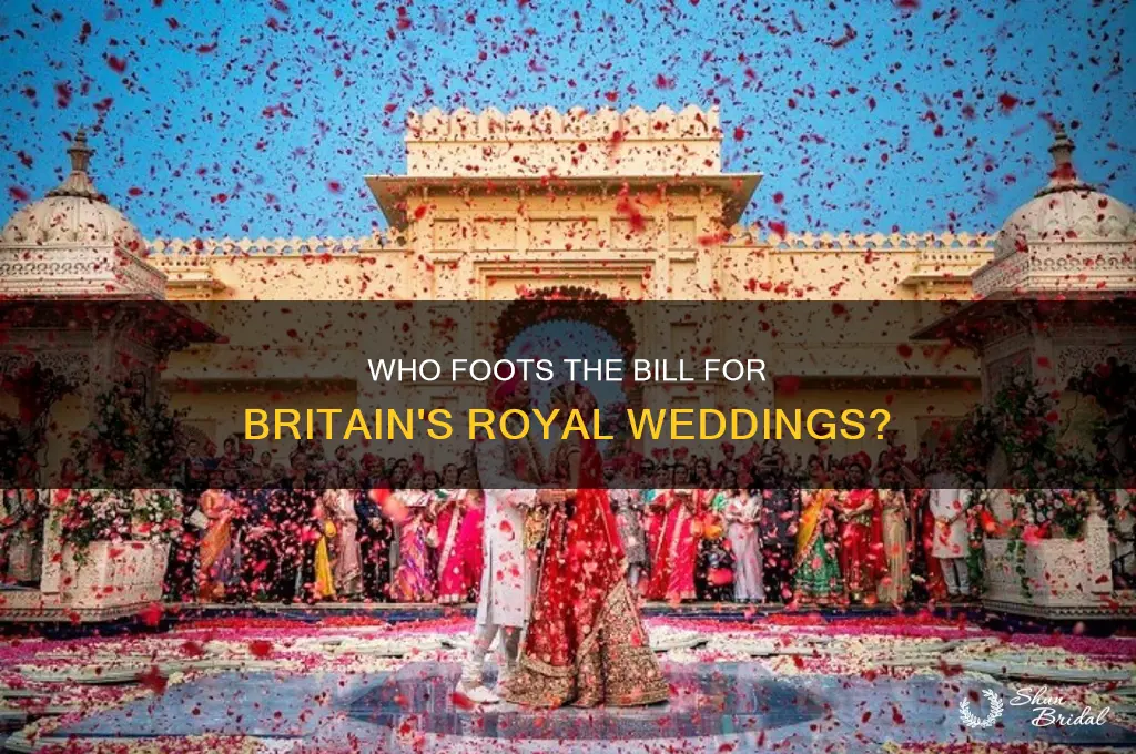 who pays for britains royal weddings
