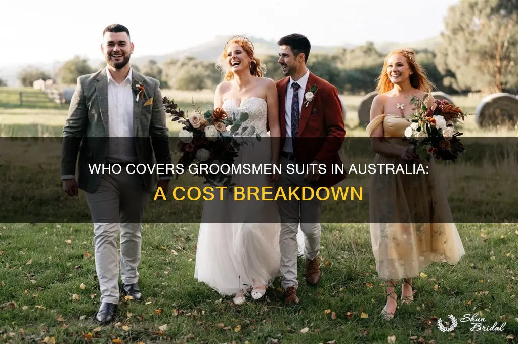 who pays for groomsmen suits australia
