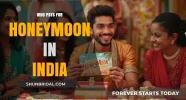 Who Traditionally Funds the Honeymoon in Indian Weddings?