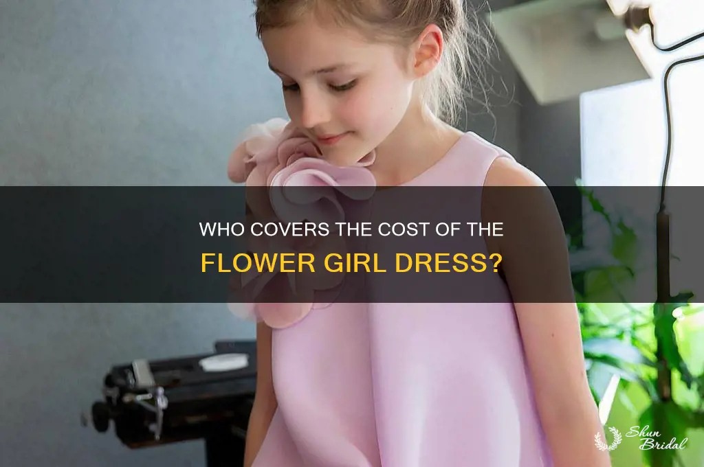 who pays for the flower girl dress