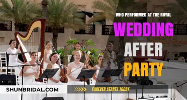 Royal Wedding After Party: Who Performed at the Celebration?