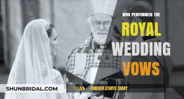 Royal Wedding Vows: Who Recited the Sacred Words?