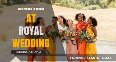 Unveiling the Mystery: Who Was the Person in Orange at the Royal Wedding?