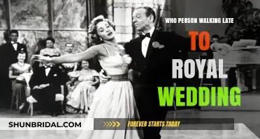 Late Arrival Mystery: Who Was the Person Rushing to the Royal Wedding?