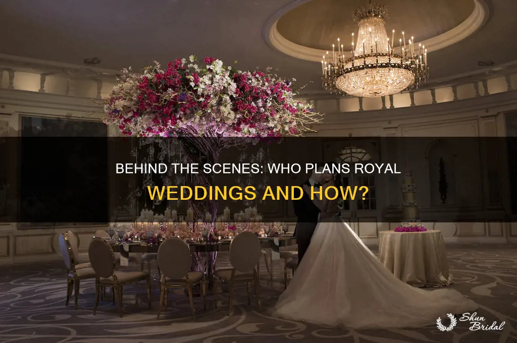 who plans royal weddings