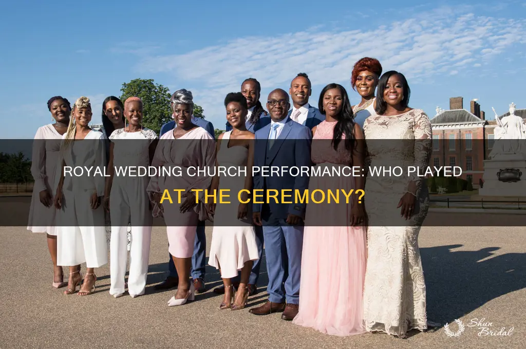 who played at church royal wedding