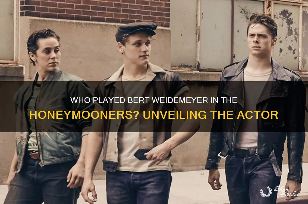 who played bert weidemeyer the honeymooners