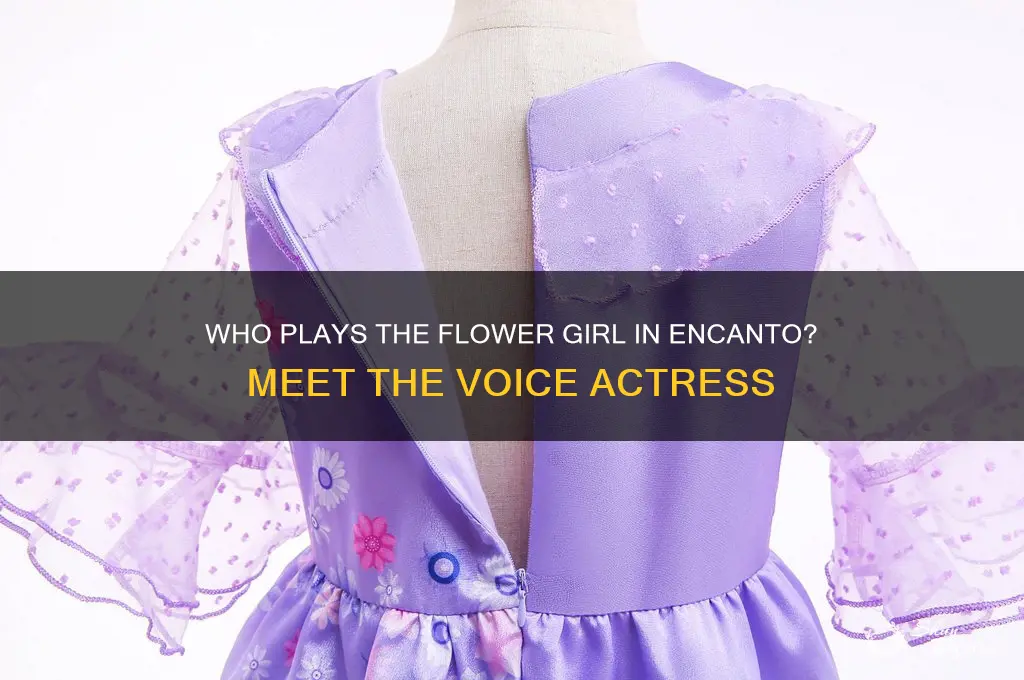 who plays the flower girl in encanto