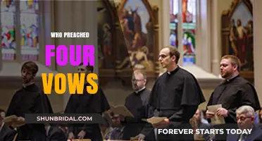Who Preached the Four Vows: Unveiling the Spiritual Legacy