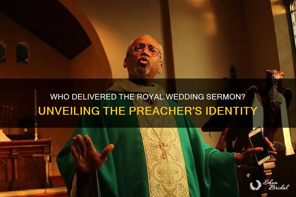 who preached sermon at royal wedding