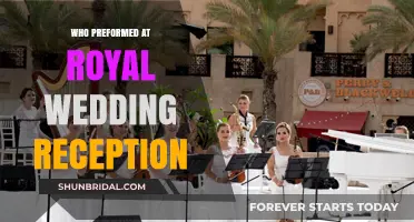 Royal Wedding Reception Performers: Who Entertained the Royal Guests?