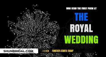 Royal Wedding's Historic First Poem: Who Recited the Opening Verse?