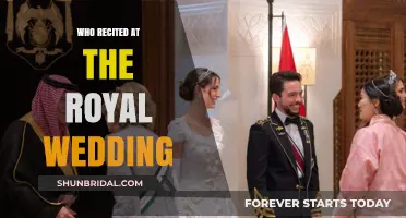 Royal Wedding Recitation: Who Delivered the Memorable Words?
