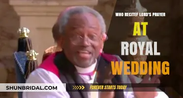 Who Recited the Lord's Prayer at the Royal Wedding?