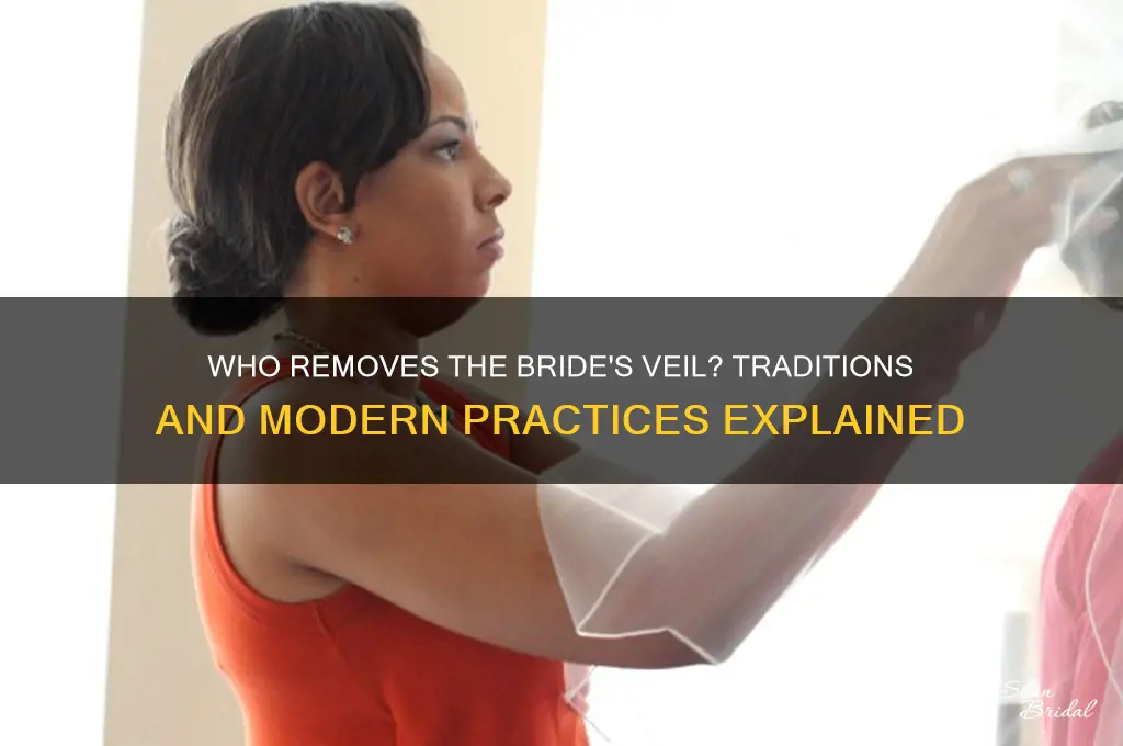who removes the bride