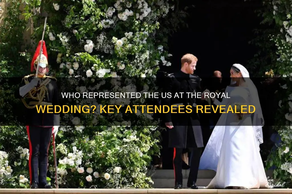 who repreented the us at royal wedding