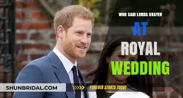 Who Recited the Lord's Prayer at the Royal Wedding?
