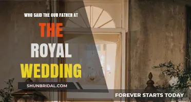 Who Recited the Our Father at the Royal Wedding?