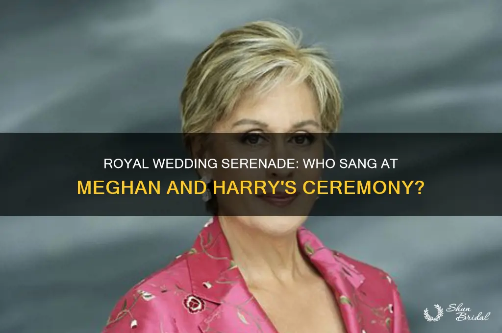 who sang at the royal wedding meghan and harry