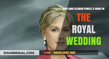 Who Voiced Eleanor Powell's Songs in the Royal Wedding?