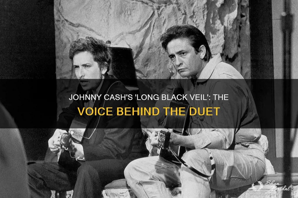 who sang long black veil with johnny cash