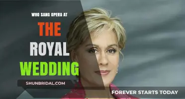 Who Sang Opera at the Royal Wedding? Unveiling the Star