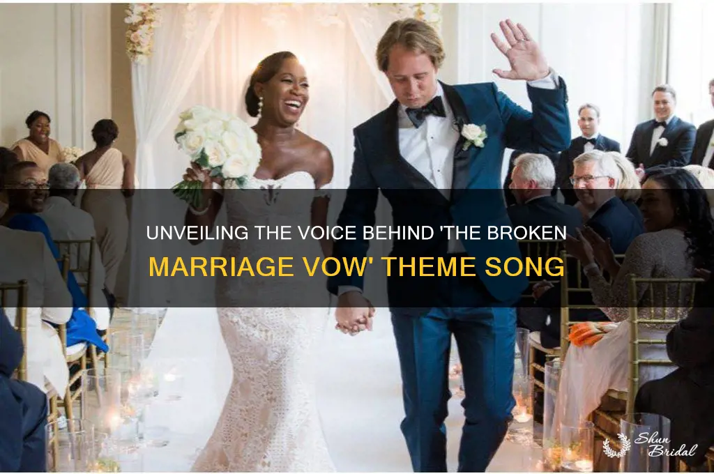 who sang the theme song of the broken marriage vow
