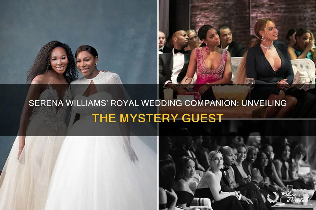 who sat beside serena at the royal wedding