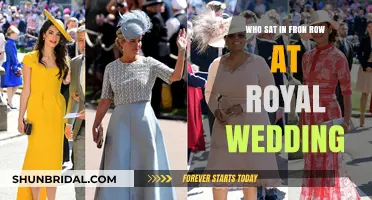 Royal Wedding Front Row: Who Joined the Elite Guest List?