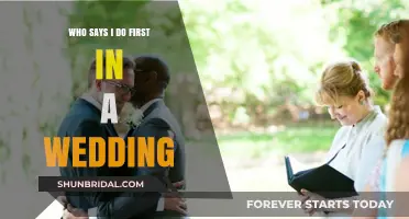 Who Speaks First: The Tradition of 'I Do' in Weddings