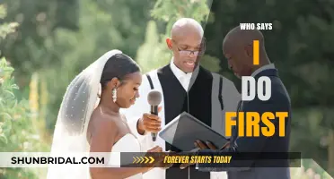 Who Says 'I Do' First? Unveiling the Tradition's Surprising Origins